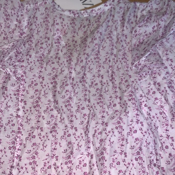 NWT Zara Ruffled Long Sleeve Blouse, Medium - Picture 11 of 11